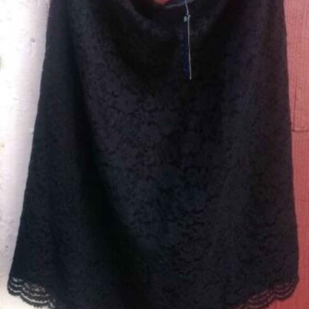 Charter Club Womens sz 24 Skirt Black Knee Length